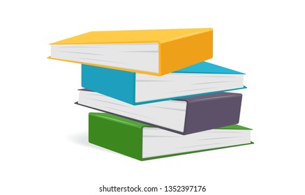 multi-colored document folders stacked unevenly