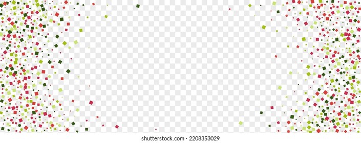 Multicolored Element Background Transparent Vector. Geometric Congratulation Template. Bright Event. Colorful Dot Ribbon. Circle Parade Illustration.