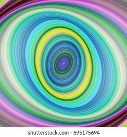 Multicolored elliptical digital fractal art background design