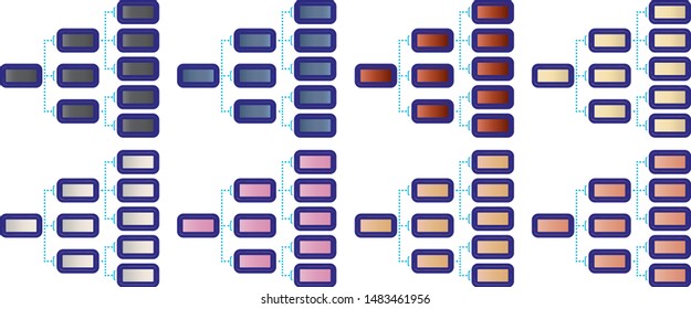 Multicolored empty space To add text.