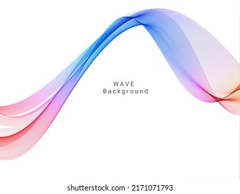 diseño multicolor de ondas flotantes fondo moderno