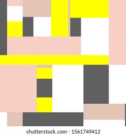 Multicolored geometric abstract background, mosaic tiles concept, vector illustration