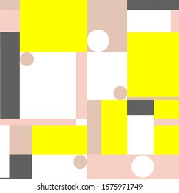 Multicolored geometric abstract background, mosaic tiles concept, vector illustration