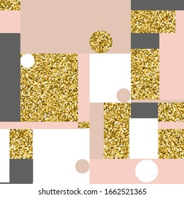 Multicolored geometric abstract background, mosaic tiles concept, vector illustration