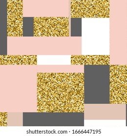 Multicolored geometric abstract background, mosaic tiles concept, vector illustration