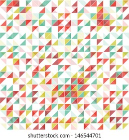 Multicolored geometric background