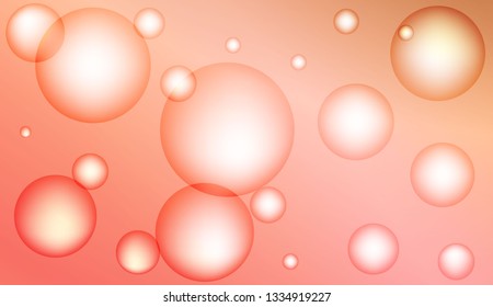 Multicolored geometric circle abstract background. For business presentations wallpaper, flyer, cover. Vector illustration
