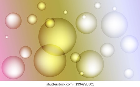 Multicolored geometric circle abstract background. For business presentations wallpaper, flyer, cover. Vector illustration