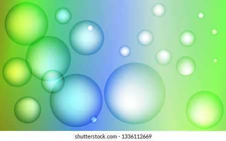 Multicolored geometric circle abstract background. For business presentations wallpaper, flyer, cover. Vector illustration