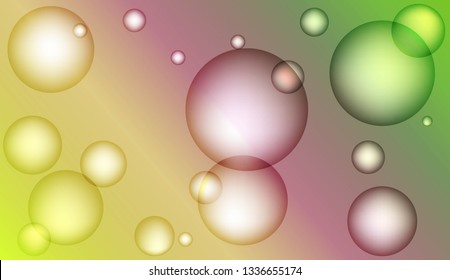 Multicolored geometric circle abstract background. Design for cover page, poster, banner of websites. Vector illustration