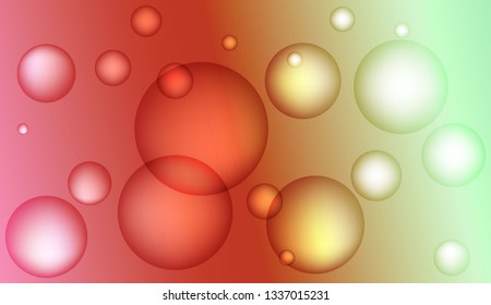 Multicolored geometric circle abstract background. Design for cover page, poster, banner of websites. Vector illustration