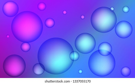 Multicolored geometric circle abstract background. For business presentations wallpaper, flyer, cover. Vector illustration
