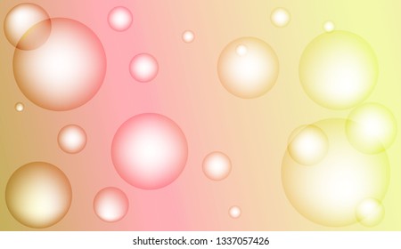 Multicolored geometric circle abstract background. For business presentations wallpaper, flyer, cover. Vector illustration