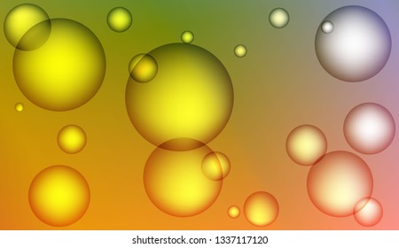 Multicolored geometric circle abstract background. For business presentations wallpaper, flyer, cover. Vector illustration