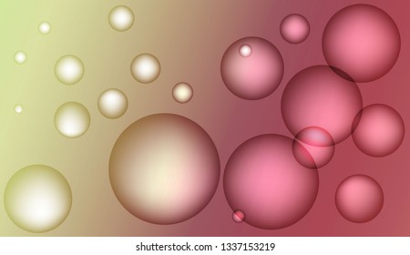 Multicolored geometric circle abstract background. Design for cover page, poster, banner of websites. Vector illustration