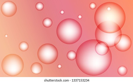 Multicolored geometric circle abstract background. For business presentations wallpaper, flyer, cover. Vector illustration