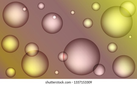 Multicolored geometric circle abstract background. For business presentations wallpaper, flyer, cover. Vector illustration