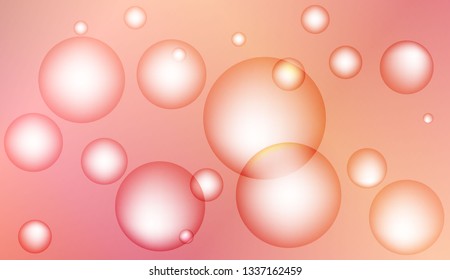 Multicolored geometric circle abstract background. For business presentations wallpaper, flyer, cover. Vector illustration