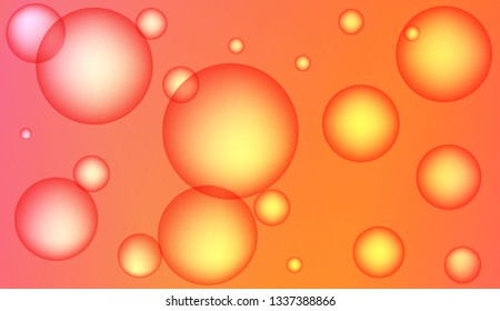 Multicolored geometric circle abstract background. For business presentations wallpaper, flyer, cover. Vector illustration