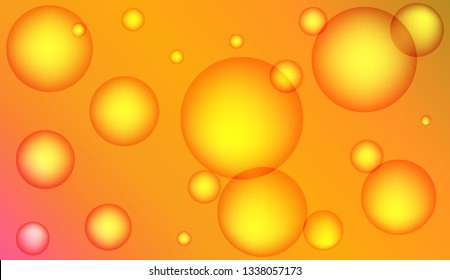Multicolored geometric circle abstract background. Design for cover page, poster, banner of websites. Vector illustration
