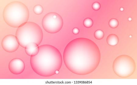 Multicolored geometric circle abstract background. For business presentations wallpaper, flyer, cover. Vector illustration