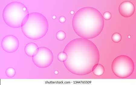 Multicolored geometric circle abstract background. For business presentations wallpaper, flyer, cover. Vector illustration