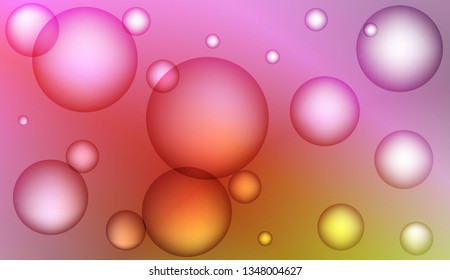 Multicolored geometric circle abstract background. Design for cover page, poster, banner of websites. Vector illustration