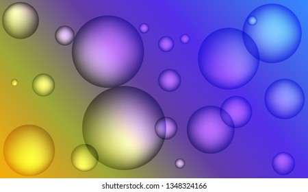 Multicolored geometric circle abstract background. Design for cover page, poster, banner of websites. Vector illustration