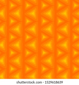 Multi-colored geometric figures vector illustration. Triangle tribal pattern. Ethnic vector background. Vector doodle background. Ornamental seamless print. Decorative ornament. Trendy vintage style