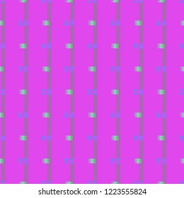 Multicolored geometric jeans tissue background pattern seamless.