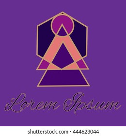 Multicolored geometric logo or icon.