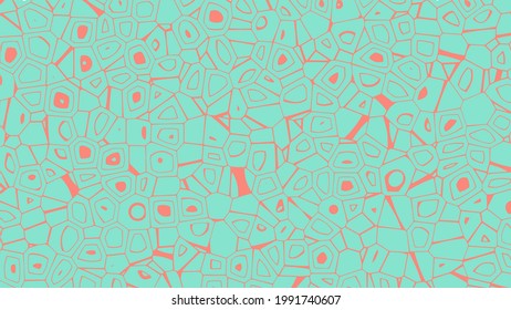 Multicolored geometric poligonal cells, abstract mosaic background. Vector illustration.