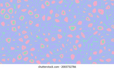 mehrfarbige geometrische Zellen, abstrakter Mosaikhintergrund. Vektorgrafik.