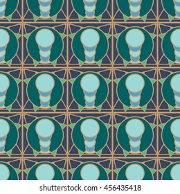 Multicolored geometric traditional seamless pattern.