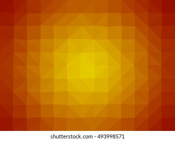 Multicolored gradient low-poly background. Vector illustration.