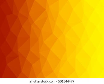 Multicolored gradient low-poly background. Vector illustration.