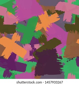 Multicolored grunge background. Abstract seamless vector texture