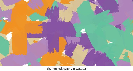 Multicolored grunge background. Abstract seamless vector texture
