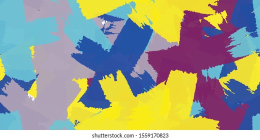 Multicolored grunge background. Abstract seamless vector texture