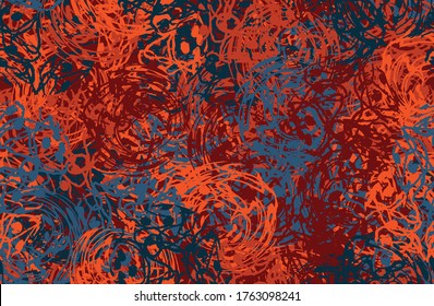 Multicolored grunge background. Seamless abstract texture. Vintage repeating vector pattern. Template for printing on fabric, Wallpaper, posters, backgrounds