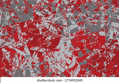 Multicolored grunge background. Seamless abstract texture. Vintage repeating vector pattern. Template for printing on fabric, Wallpaper, posters, backgrounds