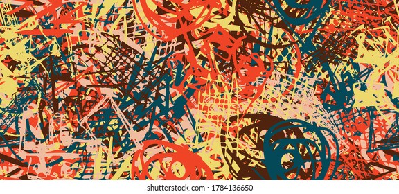 Multicolored grunge background. Seamless abstract texture