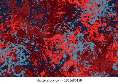 Fondo de fondo multicolor. Una textura abstracta sin inconvenientes. Patrón vectorial de repetición vintage. Plantilla para imprimir en tela, papel tapiz, carteles, fondos