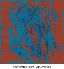 Multicolored grunge background. Vector scratched texture