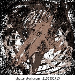 Multicolored grunge texture. Abstract background made of different colors. Brush strokes and blotches