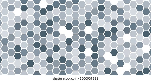 Multicolored Hexagon Geometric Seamless Background with Vibrant Abstract Pattern and Modern Design for Digital and Print Use