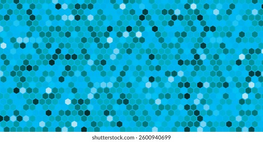 Multicolored Hexagon Geometric Seamless Background with Vibrant Abstract Pattern and Modern Design for Digital and Print Use