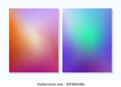 Multi-colored light. Bright vector gradient backgrounds. For covers, wallpapers, branding, social media and more. Vector, can be enlarged to any size and used for printing.