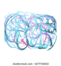 multicolored lines watercolor texture for design