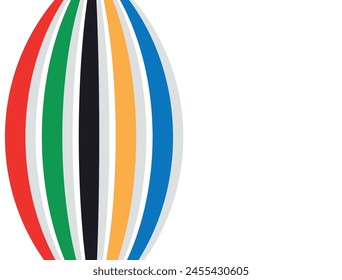 Multi-colored logo on a white background. Vector graphics.